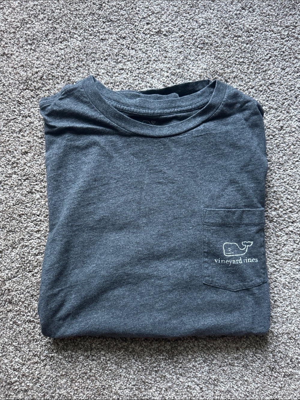 Vineyard Vines long sleeve gray shirt L shirt